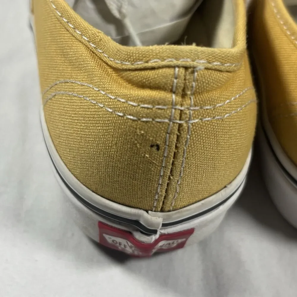 Vans Yellow Canvas Sneakers Women’s 5.5 / Men’s 4